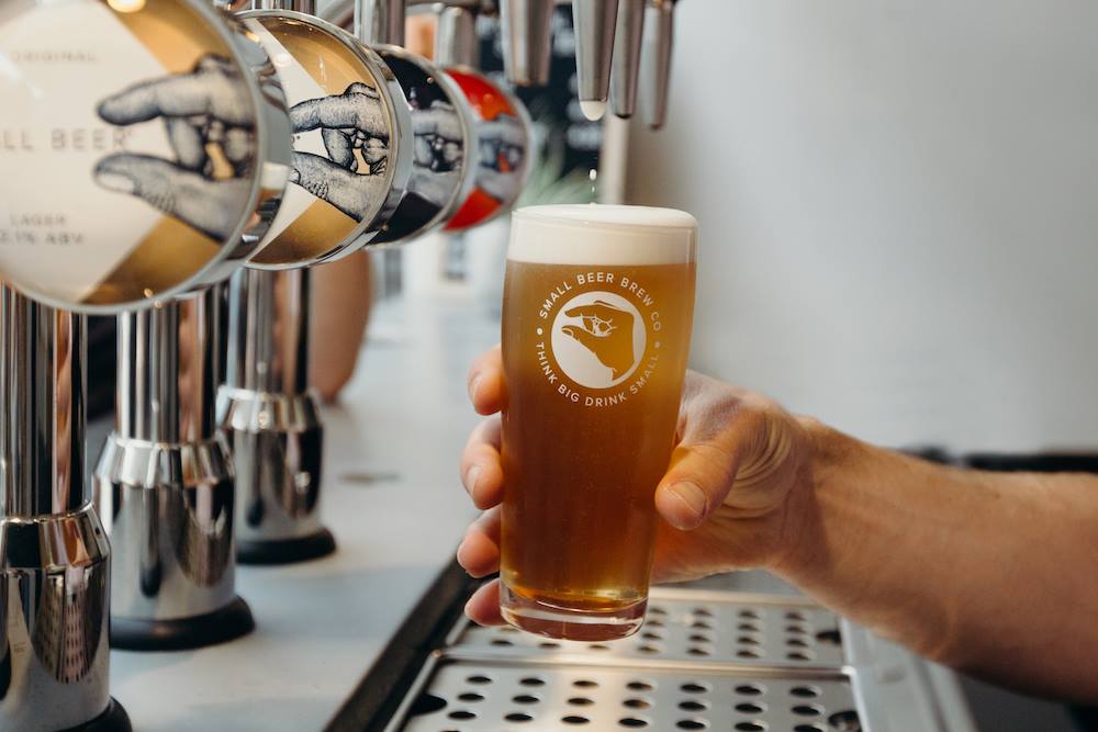 Small Beer Low ABV beers brewed sustainably in London Live Frankly