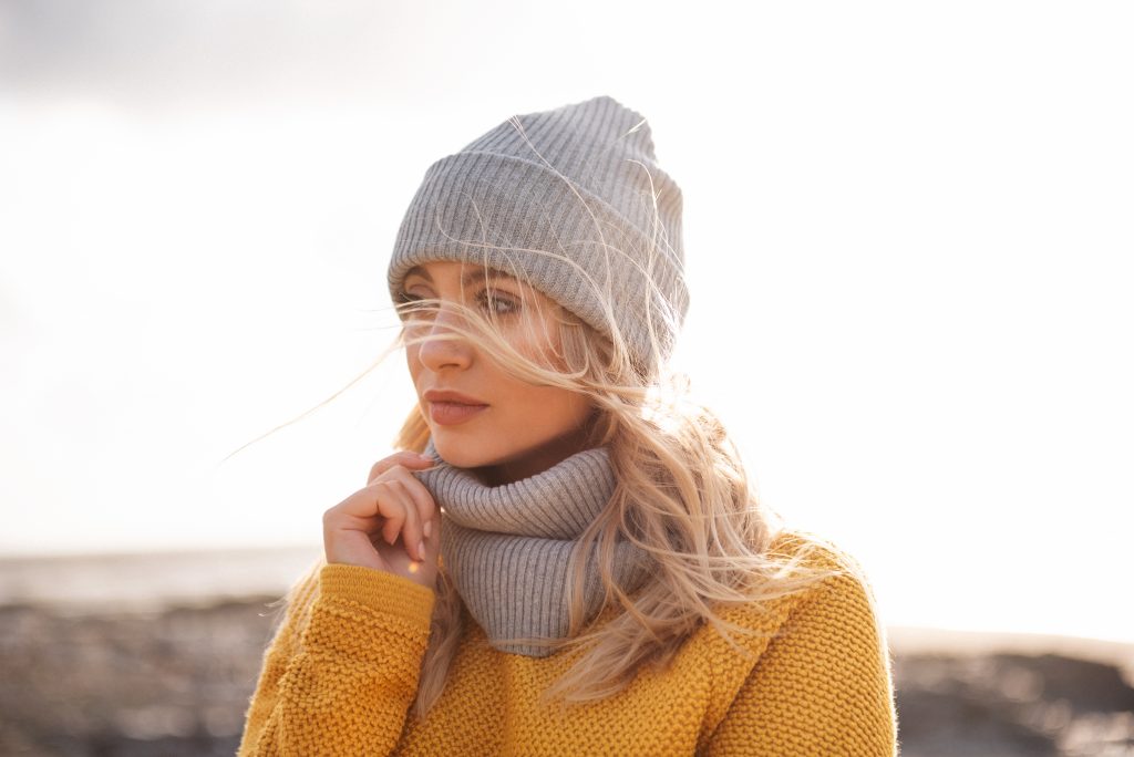 Ethical women’s clothing | Hat and scarf set Rapanui