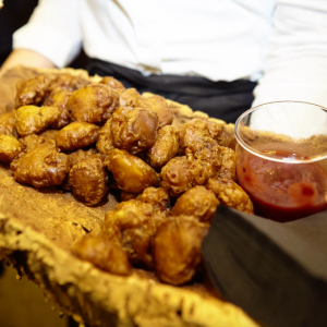 Restaurants serving game meat | Partridge popcorn at Rabbit