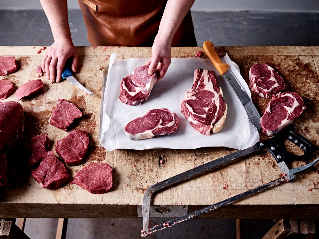 Coombe Farm steaks