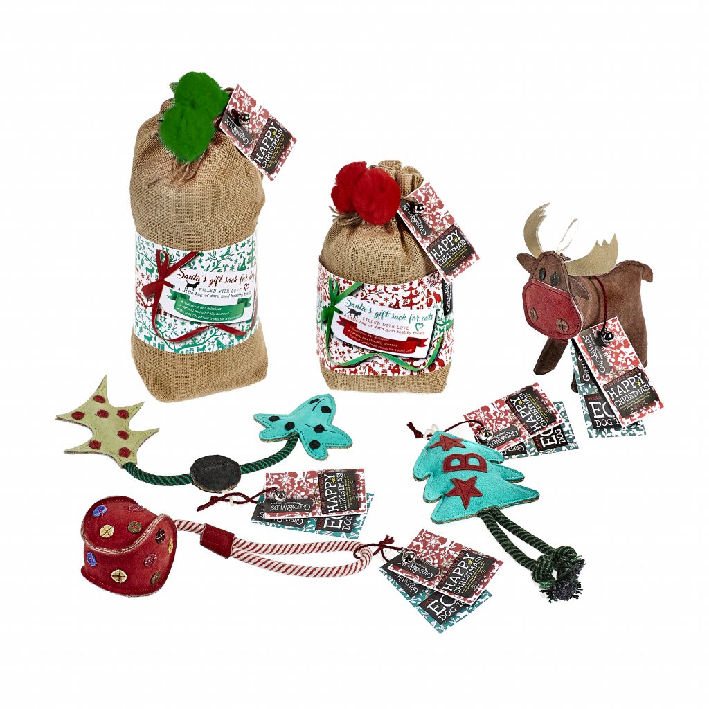 Sustainable Christmas gift for pets | Santa sack for Dogs | Santa Sack for Cats